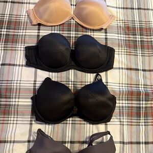 Lot of bras Strap & Strapless 38C